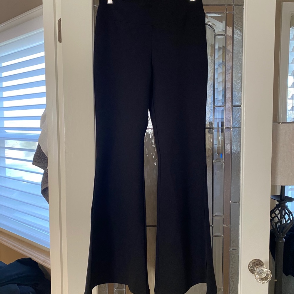 Black Flared Pants